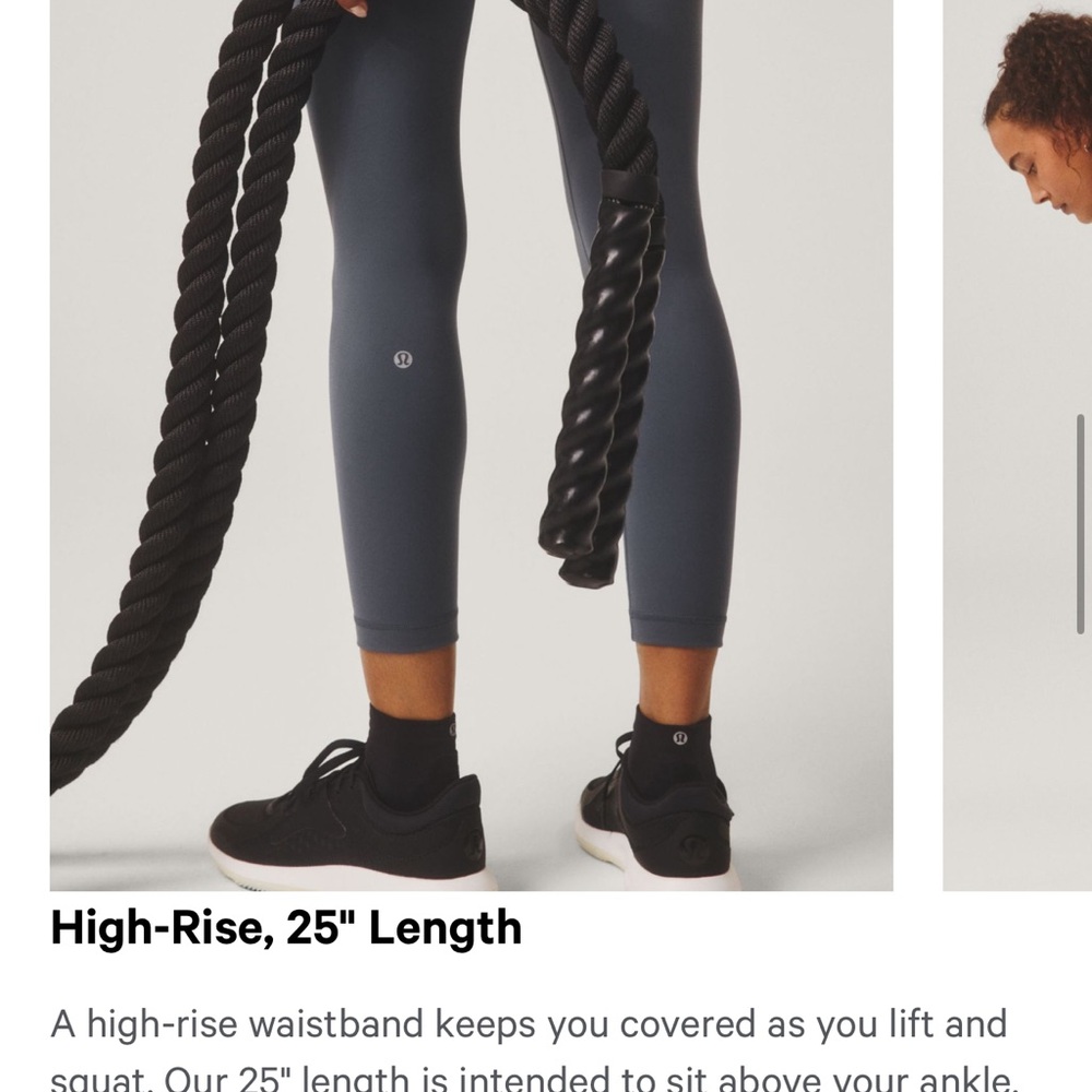 COPY - Lululemon Wunder Train High-Rise Tight 25" - Picture 12 of 14